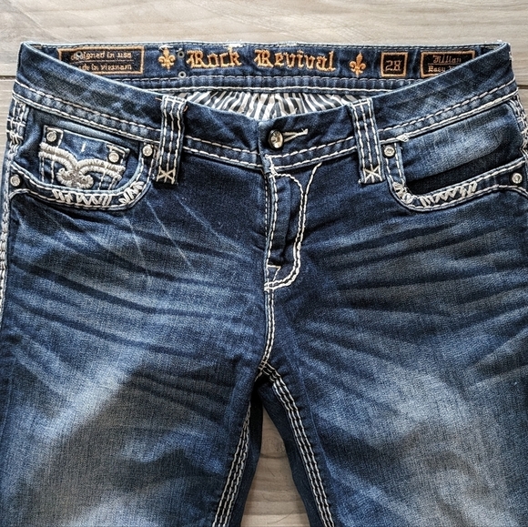 Rock Revival Jillian Easy Boot Cut Jeans - Picture 3 of 7